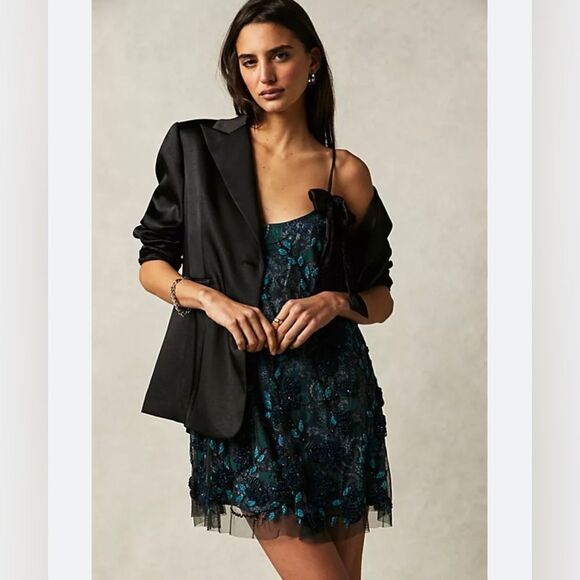NWT Free People 
Pure Heart Mini Dress
Style No: 79701652
Retail $450 - Picture 1 of 13